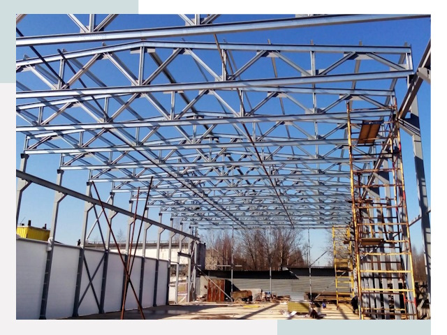 Строительство цехов в Балтийск от 612 руб. под ключ