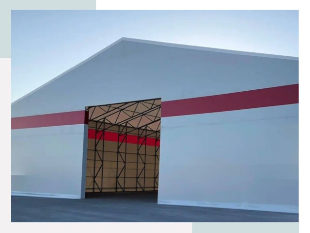 Быстровозводимые ангары в Балтийске