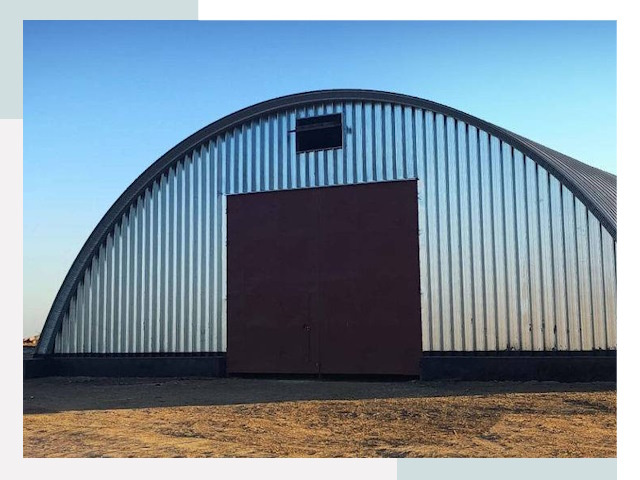 Арочные ангары в Балтийске