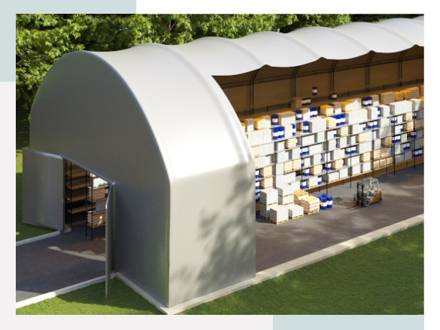 Тентовые ангары в Балтийске