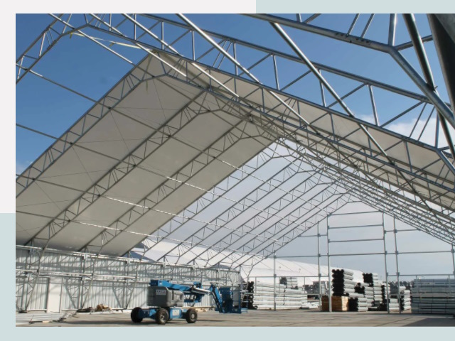 Каркасно-тентовые сооружения от СтальСтрой-Блт по цене 612 руб.