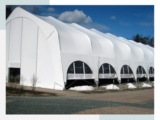Каркасно-тентовые сооружения в Балтийске