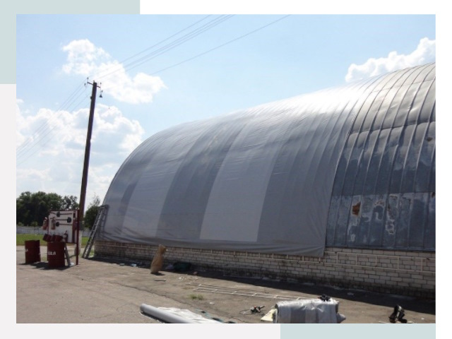 Ремонт ангаров в Балтийске