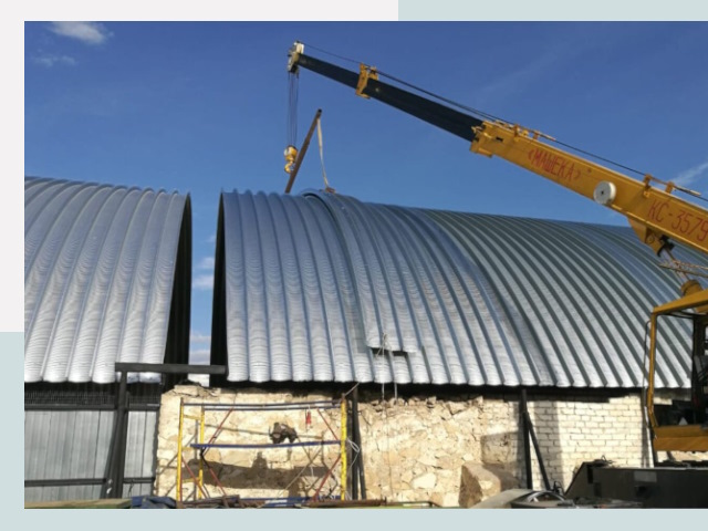 Реконструкция ангаров в Балтийске от 612 руб.