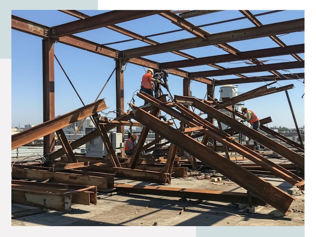 Демонтаж металлоконструкций в Балтийске от 612 руб.