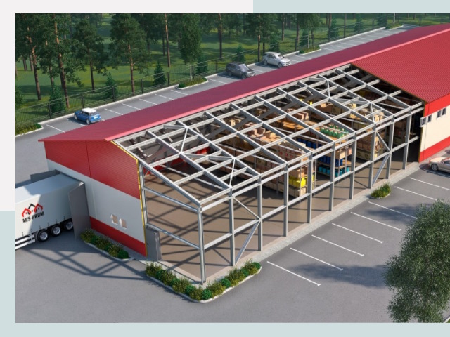 Проектирование ангаров в Балтийске от 612 руб.