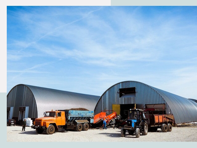 Ангары для спецтехники в Балтийске